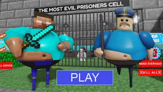 HEROBRINE BARRY'S PRISON RUN! Scary OBBY Walkthrough FULL GAME #roblox