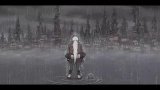 Naruto - Scene of Disaster with rain