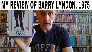 My Review of Barry Lyndon. 1975. Stanley Kubrick's period drama masterpiece. First time watch!!