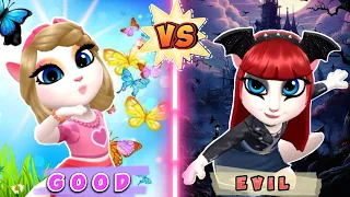 My talking Angela 2 | Angela Good VS Evil | Cosplay