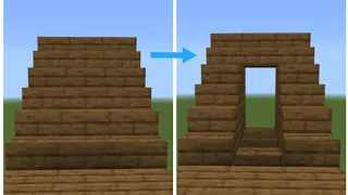 Hidden Staircase Door | Minecraft Bedrock Edition