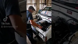 Custom fitment of 7 series BMW radiator - 1UZ vvt-i lexus V8 conversion