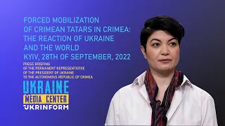 Forcible mobilization of Crimean Tatars in Crimea: reaction of Ukraine and the world.