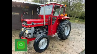 MASSEY FERGUSON 135 MF135 1969 FOR SALE www.catlowdycarriages.com