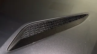 Genesis Coupe Carbon Fiber Hood Vents Install & Review