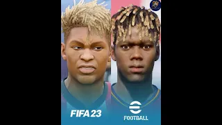 FIFA 23 vs eFootball 2023 Next-Gen Graphics Comparison