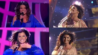 Carola - Evighet (Invincible) // National Final vs. Eurovision (Sweden 2006)