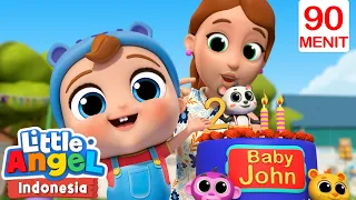 Pesta Ulang Tahun Baby John | Little Angel Bahasa Indonesia | Kartun dan Lagu Anak