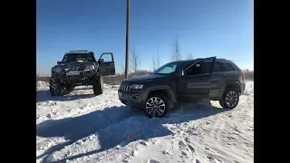 Jeep Grand Cherokee Overland vs #Бегемот! Какой джип Настоящий! Опыт эксплуатации авто!