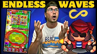 RUSH ROYALE - CO-OP IS BROKEN!! STRATEGY FOR ENDLESS WAVES!!