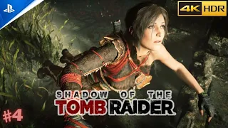 TOMB RAIDER [ TEMPLE OF LIFE  ] 4K HDR GAMEPLAY - PART 4 | PS5 |