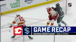 Flames @ Kraken 9/25 | NHL Highlights