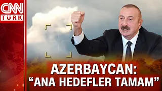 İşte Azerbaycan Ermeni güçlerini böyle imha etti! Antiterör operasyonundan yeni görüntü...