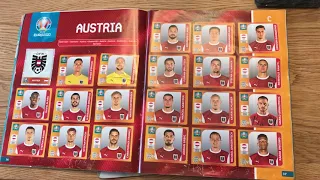 Panini Euro 2020 Sticker Album Complete!