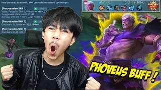 PHOVEUS HERO YANG HAMPIR PUNAH DAPAT BUFF ? MARI KITA COBA - Mobile legends