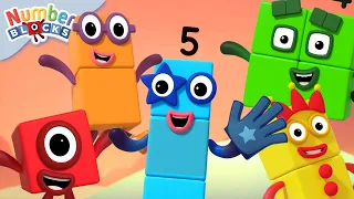 Five & friends ⭐ | Learn to Count | Magic maths for Kids | Numberblocks