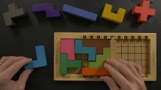 ASMR Katamino Part 1 (Wooden Puzzle Solving)