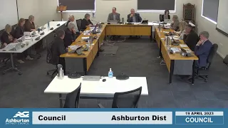 Ashburton District Council - 19 April 2023