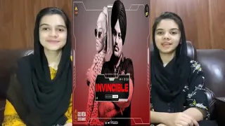 Reaction on INVINCIBLE 🔥(Official Audio) Sidhu Moose Wala - Stefflon Don - Moosetape