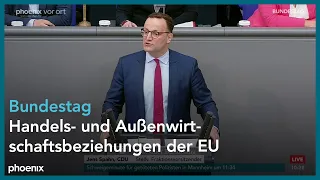 Bundestagsdebatte zu Handels- und Außenwirtschaftsbeziehungen der EU am 07.06.24