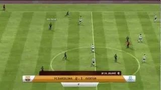 FIFA 13 Everton v FC Barcelona