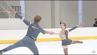 🥇 Алина Пепелева / Роман Плешков (RUS) - Icelab Int. Cup - Bergamo, Senior Pairs FS 02.11.2019