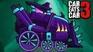 Новая Тачка ЛОКОМАШИНА в Машина Ест Машину Car Eats Car 3 - открыли в игре первую платную машинку