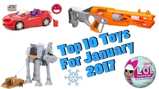 Top 10 Toys in January 2017