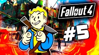 Fallout 4 - Строительство деревни! - ГОРОД МЕЧТЫ! (60 Fps) #5
