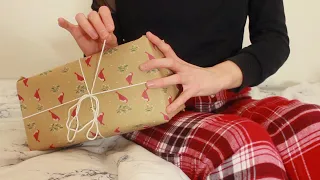 🎄 ASMR Christmas present unwrapping [No talking] 🎁