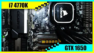 i7 4770K + GTX 1650 Gaming PC in 2022 | Tested in 7 Games