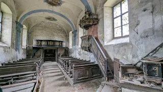 Letzter Gottesdienst 1969. Die verlassene Pestkirche von 1719. Wunderschöner Lost Place.