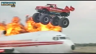 Jet Jump Day 2 - Firestone BIGFOOT Eric Tack - Sept.12, 1999 - BIGFOOT 4x4, Inc.