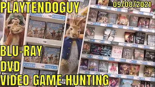 Blu-Ray/DVD/ Video Game Hunting With Playtendoguy (09/08/2021)