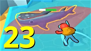 🐡 Aquarium Land 🦈 GAMEPLAY Part 23 MAXED Out Aquarium 7 (Android, iOS)