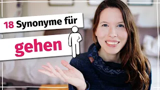 18 Synonyme für "gehen": schlendern, stapfen, latschen, flanieren, schreiten und mehr (B2, C1)