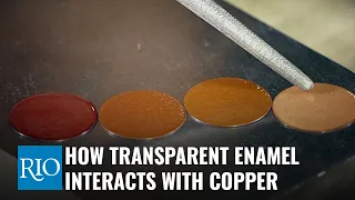 How Transparent Enamel Interacts with Copper
