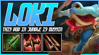 LOKI JUNGLE JUST HARD CARRIES THESE GAMES! - Ranked Conquest Season X #smite #smiteseason10