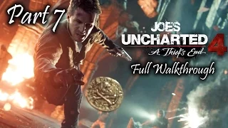 Uncharted 4: A Thief's End (PS4 Gameplay) - Full Walkthrough - Chapter 7: Lights Out!