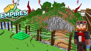 Empires SMP : Building Jimmy a New Base since I blew up his last one!