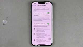 Bật/Tắt Điểm truy cập cá nhân phát wifi trên iPhone 13 Pro Max IOS 15