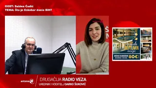 DRUGAČIJA RADIO VEZA GOŠĆA SABINA ĆUDIĆ 09112021