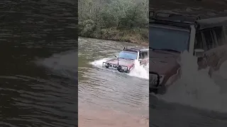 Burgoyne river nissan patrol#victoria #deepriver #nature #viral