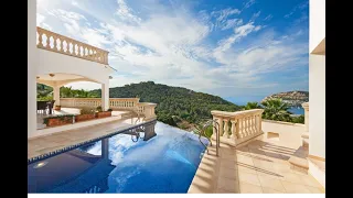 Mallorca Villa with exceptional panoramic views and infinity pool in Andratx
