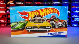 Unboxing 50 Pack Hot Wheels - Guess What I found?