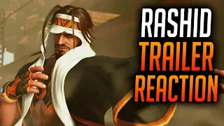 Street Fighter 6 Rashid Trailer Reaction! New Gameplay + Quick Breakdown