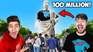 MrBeast Hit 100,000,000 Subs So I Did This...