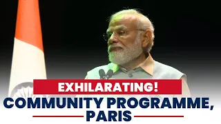 PM Modi's speech at Indian community programme in Paris