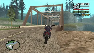 Body Harvest with a 3 Star Wanted Level - Badlands Mission 4 - GTA San Andreas