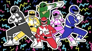 The Story of the Mighty Morphin' Power Rangers in 3 Minutes!